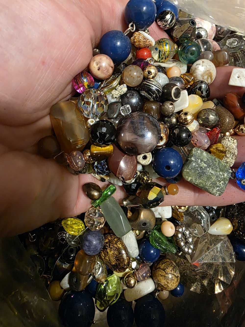 Mixed Multi-Color Bead Assortment Necklace/Bracelet Supplies